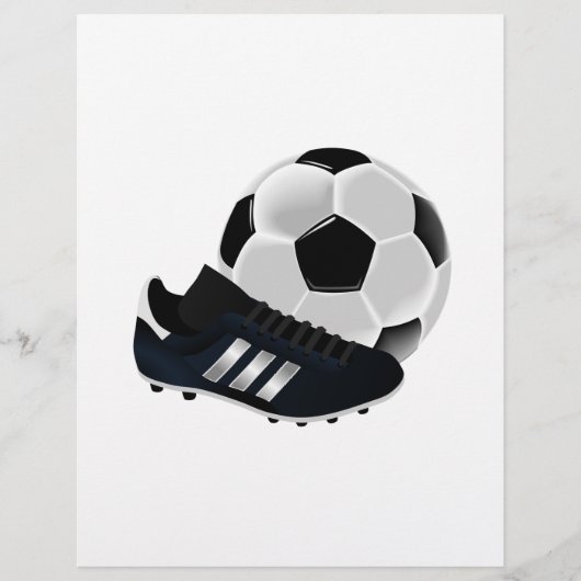 Prospectus 21,6 Cm X 24,94 Cm Soccer ball and shoe (Devant)