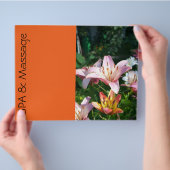 Prospectus 21,6 Cm X 24,94 Cm SPA et massage (main)