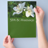 Prospectus 21,6 Cm X 24,94 Cm SPA et massage (main)