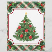 Prospectus 21,6 Cm X 24,94 Cm Spécialités du restaurant de Noël (Dos)