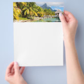 Prospectus 21,6 Cm X 24,94 Cm Station exotique (main)