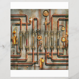 Prospectus 21,6 Cm X 24,94 Cm Steampunk