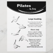 Prospectus 21,6 Cm X 24,94 Cm Studio Pilates (Devant)