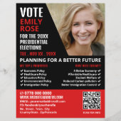 Prospectus 21,6 Cm X 24,94 Cm Styish Modern Politicier Publicité (Devant)