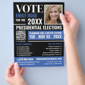 Prospectus 21,6 Cm X 24,94 Cm Styish Politicier Publicité (main)