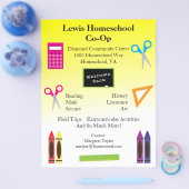 Prospectus 21,6 Cm X 24,94 Cm Superbe Homeschool Co Op Jaune ombre (Simple)