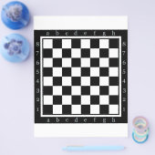 Prospectus 21,6 Cm X 24,94 Cm table d'échecs classique (Simple)