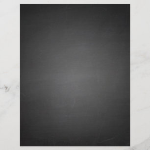 Prospectus 21,6 Cm X 24,94 Cm Tableau noir rustique imprimé