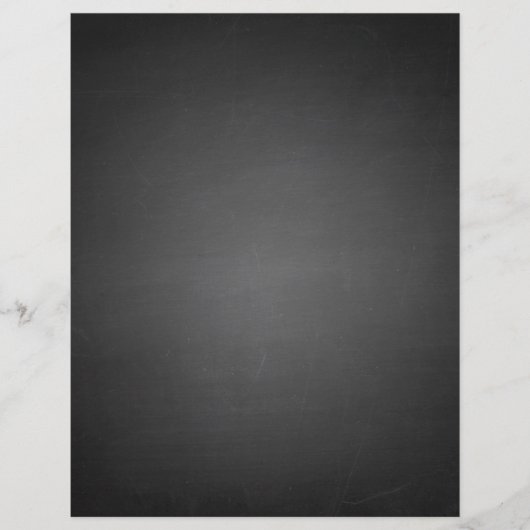 Prospectus 21,6 Cm X 24,94 Cm Tableau noir rustique imprimé (Devant)