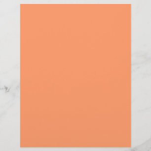 Prospectus 21,6 Cm X 24,94 Cm Tangerine atomique (couleur unie)