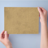 Prospectus 21,6 Cm X 24,94 Cm Texture carton ondulé (main)