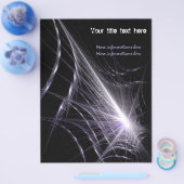 Prospectus 21,6 Cm X 24,94 Cm Toile d'araignée (Simple)