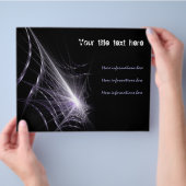 Prospectus 21,6 Cm X 24,94 Cm Toile d'araignée (main)