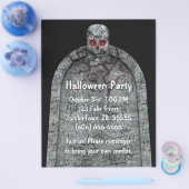 Prospectus 21,6 Cm X 24,94 Cm Tombstone - Halloween Flyer (Simple)