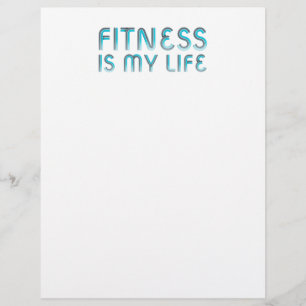 Prospectus 21,6 Cm X 24,94 Cm TOP Fitness Is My Life