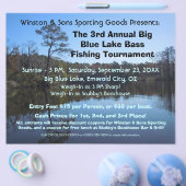 Prospectus 21,6 Cm X 24,94 Cm Tournoi de pêche (Simple)