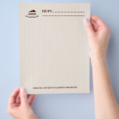 Prospectus 21,6 Cm X 24,94 Cm Tranche de gâteau (main)