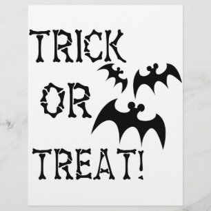 Prospectus 21,6 Cm X 24,94 Cm Trick ou Treat Bats !