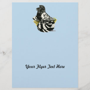 Prospectus 21,6 Cm X 24,94 Cm Trumpeter Pigeon Dark Splash