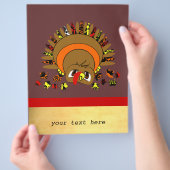 Prospectus 21,6 Cm X 24,94 Cm Turquie mignonne (main)