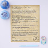 Prospectus 21,6 Cm X 24,94 Cm Vends ton âme à Satan ! (Simple)