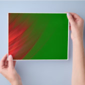 Prospectus 21,6 Cm X 24,94 Cm vert et rouge (main)