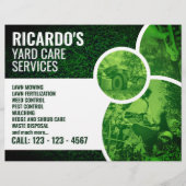 Prospectus 21,6 Cm X 24,94 Cm Vert professionnel moderne (Devant)