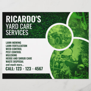 Prospectus 21,6 Cm X 24,94 Cm Vert professionnel moderne