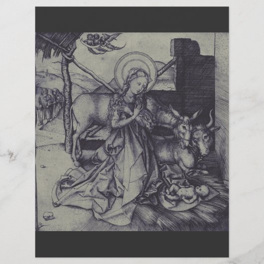 Prospectus 21,6 Cm X 24,94 Cm Vieille crèche og Jésus Christ (Devant)