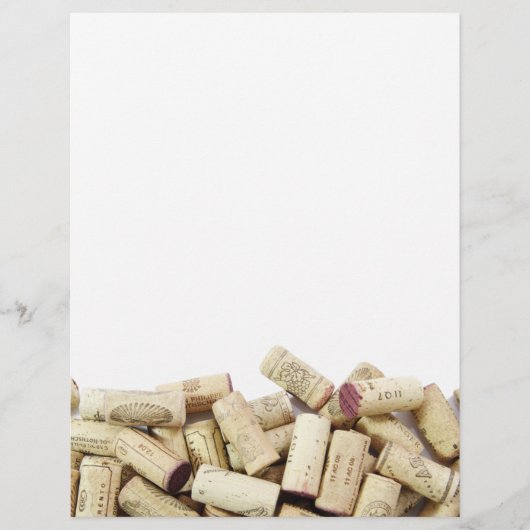Prospectus 21,6 Cm X 24,94 Cm Vin Corks Flyers (Devant)