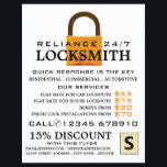Prospectus 21,6 Cm X 24,94 Cm Vintage cadenas, serrurier<br><div class="desc">Padlock vintage,  Locksmith Annonces De Publicité Par Le Magasin Carte de visite.</div>