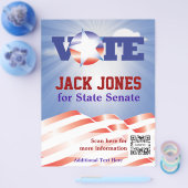 Prospectus 21,6 Cm X 24,94 Cm Vote Modèle du prospectus Sénat (Simple)