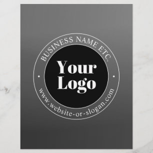 Prospectus 21,6 Cm X 24,94 Cm Votre logo ou design d'entreprise et texte modifia