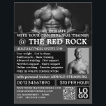 Prospectus 21,6 Cm X 24,94 Cm Weightlifter, Personal trainer, Gym Advertising<br><div class="desc">Weightlifter,  Personal trainer,  Gym Advertising Flyers By The Business Card Store.</div>