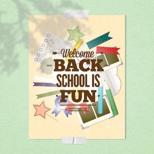 Prospectus 21,6 Cm X 24,94 Cm Welcome Back School est amusant