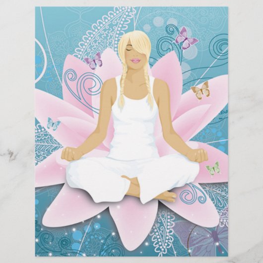 Prospectus 21,6 Cm X 24,94 Cm yoga (Devant)