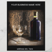 prospectus à thème vin (Devant)