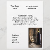 prospectus à thème vin (Dos)