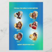 Prospectus Carte de Saint Valentin pour un Bachelorette (Dos)