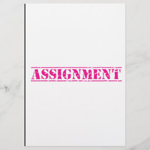 Prospectus Conception de la première page de l'affectation