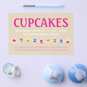 prospectus de vente de cupcake (Simple)