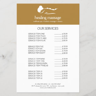 Prospectus FEMME DE CUIVRE MASSAGE AUX PIERRES Journée de Sp