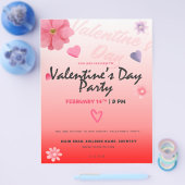 Prospectus feuillets de la Saint-Valentin (Simple)