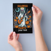 Prospectus flyer de la fête d'halloween (Poignée)