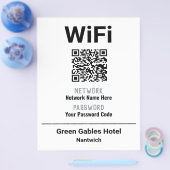 Prospectus Instructions WiFi avec code QR (Simple)