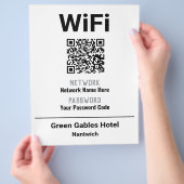 Prospectus Instructions WiFi avec code QR (main)