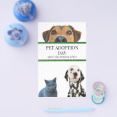 Prospectus Jour de l'adoption des animaux (Simple)