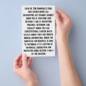 Prospectus L'Amish a gagné par RoseWrites Flyer (Poignée)