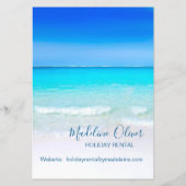 Prospectus Location vacances QR Code Ocean Beach Information (Devant)