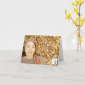 Prospèrent la carte d'Encouragment (Fleur jaune)